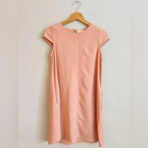 Monteau Sheath Dress Cap Sleeves